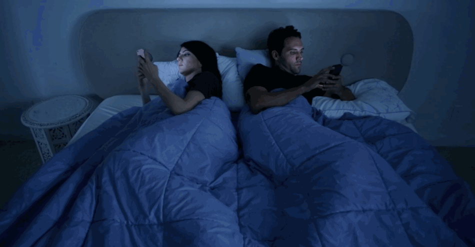 bedroom digital detox by Bagby