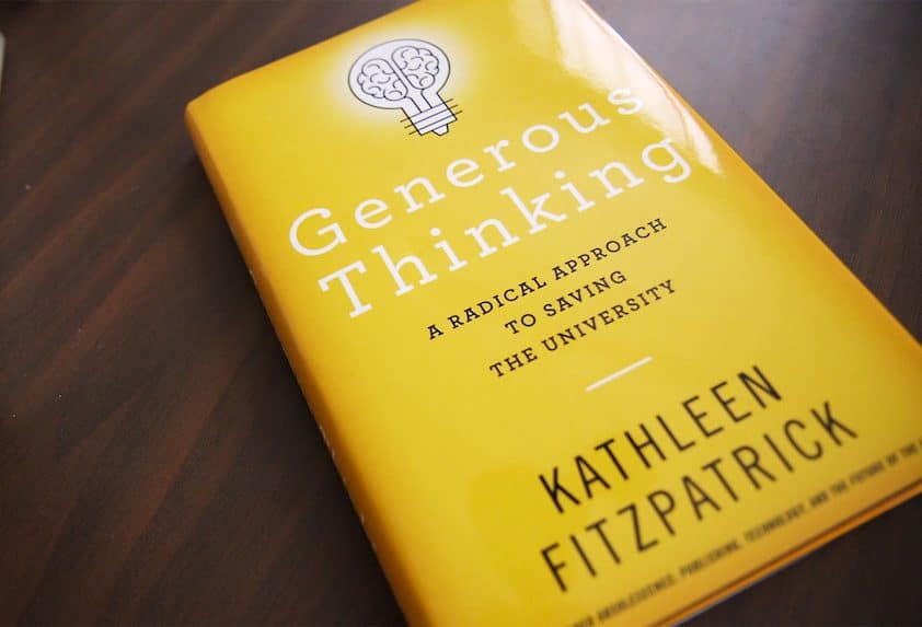 Generous Thinking by Kathleen Fitzpatrick